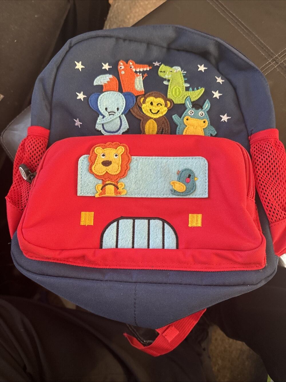 Willikiva Cute Zoo 3D Kids Backpack Waterproof Toddler Preschool Bag Red